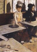 Edgar Degas l absinthe oil painting